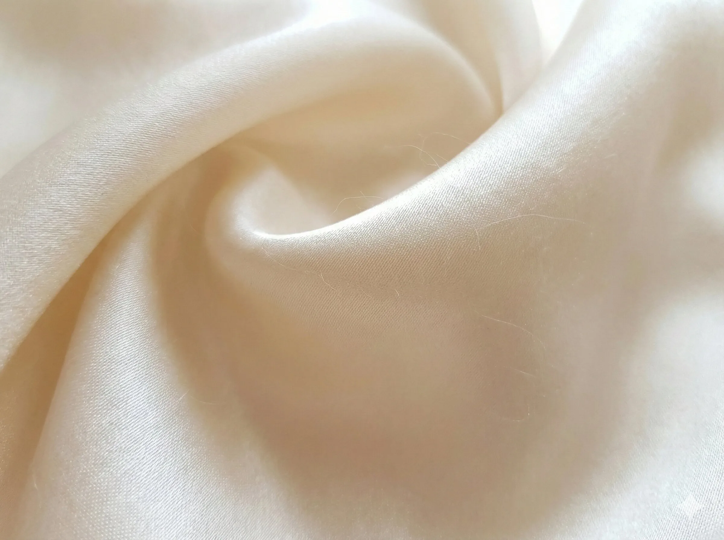 Natural silk fabric